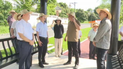 河源市连平县考察团到梅县区调研学习“百千万工程”工作