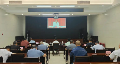 丰顺县组织收听收看全省全市防台风工作视频会议