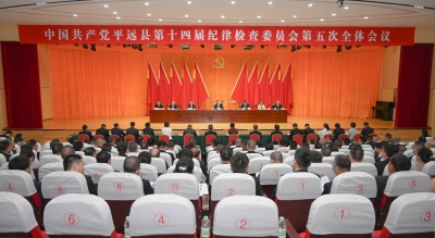 十四届平远县纪委五次全会召开：纵深推进全面从严治党 为推进中国式现代化平远实践提供有力保障