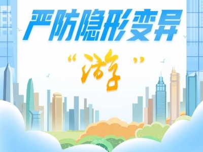 中央八项规定精神“画”重点⑨丨严防隐形变异“游”