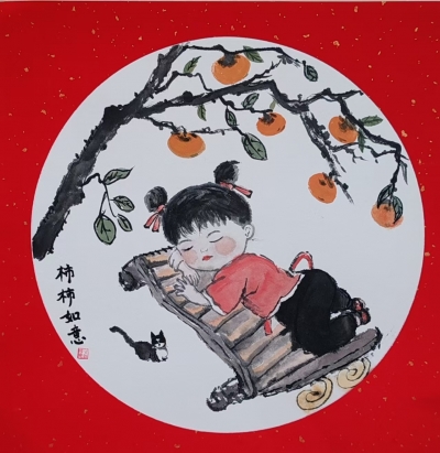 梅县区程江镇中心小学黄钰琦丨绘画