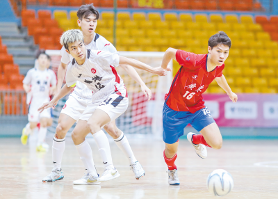 踢出足球精彩 享受运动快乐！十五运会群众比赛足球项目五人制男子甲组比赛回顾