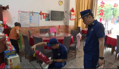 兴宁消防随机抽查餐饮店及小区！这些“高温炸弹”，你家有吗？