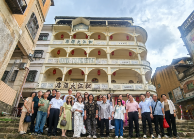 印尼侨领江淼成林友胜来梅  共谋商机助千企万品出海