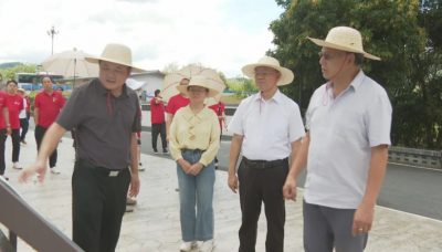 梅县政协原常委程振明来梅县区调研“百千万工程”并捐资支持建设