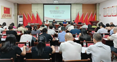 梅县区红十字会召开第六次会员代表大会 