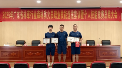 点赞！梅州两位森林防火员在全省林业防火职业技能竞赛中获佳绩