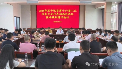 曾小芬到河头镇开展人大代表集中履职月活动暨平远县人大代表向选民报告履职情况工作