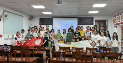 梅县区程江镇浒洲村举行“清凉一夏 安全相伴”防溺水宣传活动