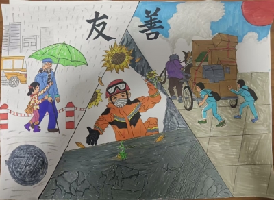 大埔县张云栽实验小学罗恺阳丨绘画