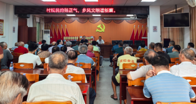 文明在身边丨梅县区丙村镇溪联村、芦陵村、旋风村开展村规民约主题宣传活动