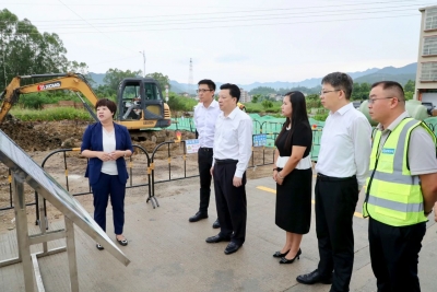 张志锋率队督导检查农村生活污水治理工作：聚力攻坚分类施策 一体推进农村生活污水治理项目建设