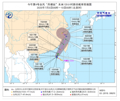 最新！台风“丹娜丝”生成