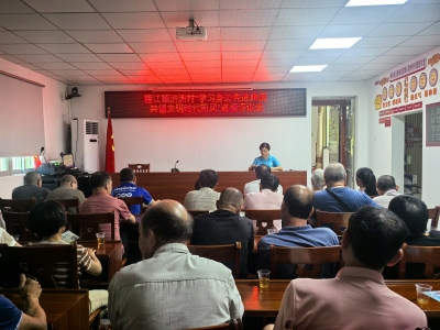 文明在身边丨学习身边先进典范 共倡文明时代新风！梅县区程江镇浒洲村开展道德评议会