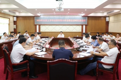 2025年丰顺县上半年经济形势分析会暨县委财经委会议召开
