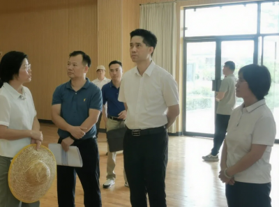 赵超文调研督导梅州市第十届运动会兴宁筹备工作