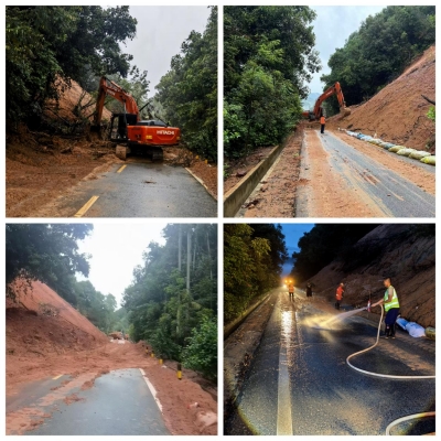 抗击“丹娜丝”，牢筑“安全线”！梅县区公路事务中心在行动...