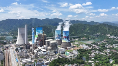 重点项目建设提速！广东粤电大埔电厂二期工程项目4号机组汽轮机顺利完成扣盖