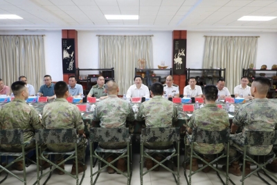 张志锋邱翠茂李瑞金等丰顺县领导分别率团慰问驻丰官兵：共庆节日共叙情谊共建双拥 携手推动军地融合发展