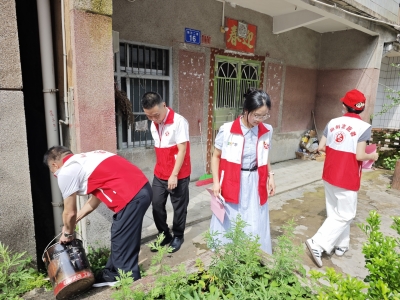 梅州：筑牢基孔肯雅热防控屏障，“红梅先锋”在行动！