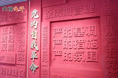 【央视快评】坚持从抓作风入手推进全面从严治党