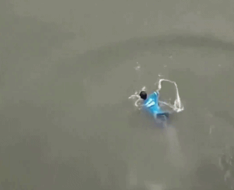 点了外卖还没送到？你的外卖小哥可能在送单途中顺手救了人