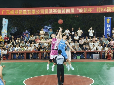 大埔县湖寮镇第四届“峡能杯”和美乡村男子篮球比赛火热开赛