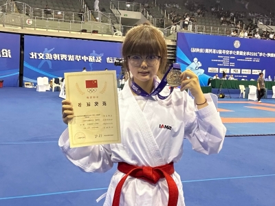 硬橙！梅州小将勇夺全国青少年空手道U系列赛冠军