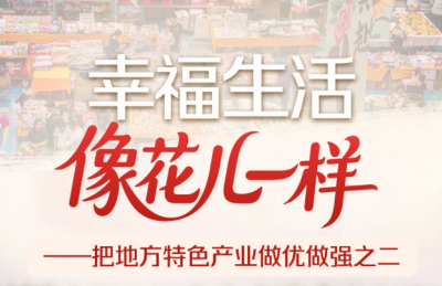 习近平总书记关切事｜幸福生活像花儿一样——把地方特色产业做优做强之二