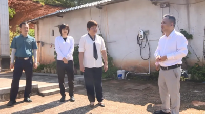 邱翠茂到丰顺县小胜镇调研督导“百千万工程”工作