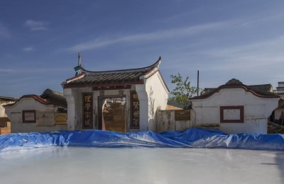 罗金星 / 图像记录蔡蒙吉故居的重建修复