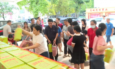 情系新业态一线劳动者！兴宁市总工会开展夏季送清凉活动 