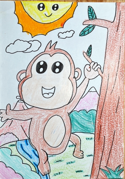 兴宁市第一小学刘伊扬丨绘画 