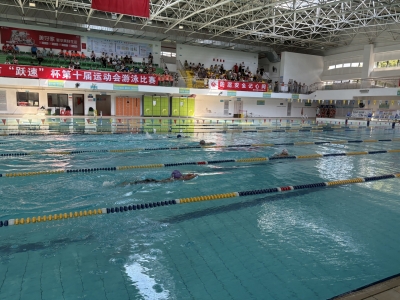 梅州市十运会游泳项目，今日开赛！