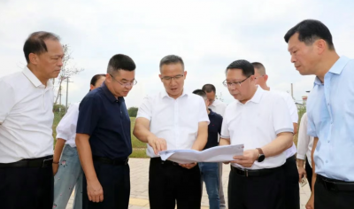 罗达祥率队调研典型村建设和高铁沿线风貌、高速出入口品质提升工作