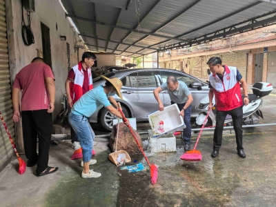 兴宁龙田镇党建引领聚合力，筑牢“两热”疫情群防群控屏障