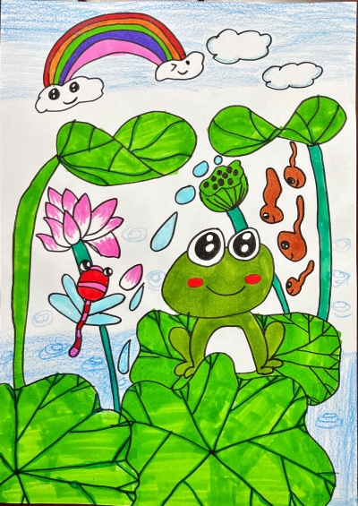 兴宁市第一小学刘伊扬丨绘画
