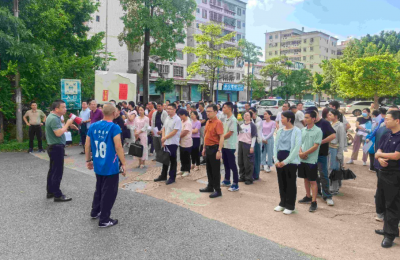 百人实战练兵！兴宁市坭陂镇开展公共卫生疫情防控应急演练