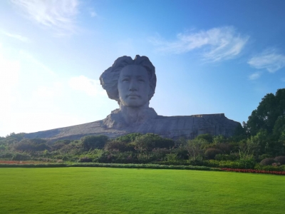 学生作品丨游长沙橘子洲头