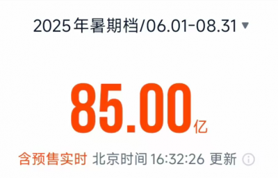 2025年暑期档电影总票房破85亿