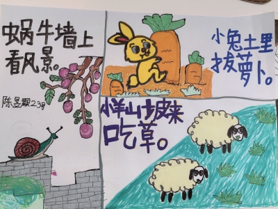 梅江区金山小学陈昱霖丨手抄报