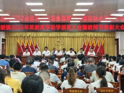 兴宁新陂镇举行2025年奖教奖学助学颁奖大会暨教师节表彰活动