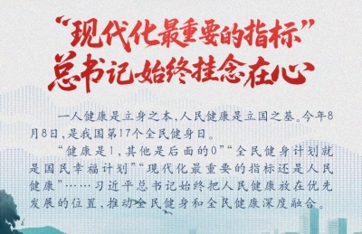 近闻·“现代化最重要的指标”，总书记始终挂念在心