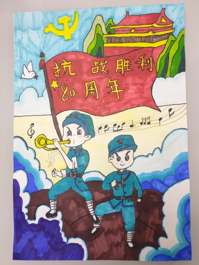 梅江区芹洋学校廖王心丨绘画　