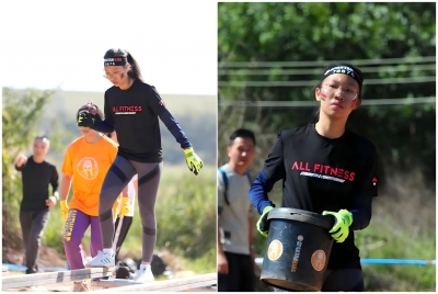 从馆内训练到赛场逆袭！梅州老爸带娃勇闯斯巴达