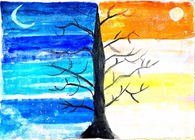 梅江区元城小学陈莺妮丨绘画