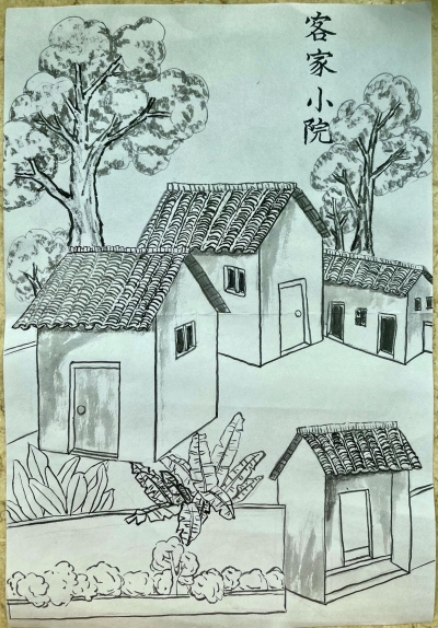 梅江区客都小学杨童丨绘画