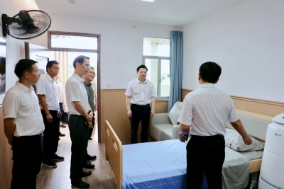 张志锋率队调研公办养老机构改造升级项目建设进展情况：深化改革持续攻坚 推动养老服务从“有”向“优”提质升级