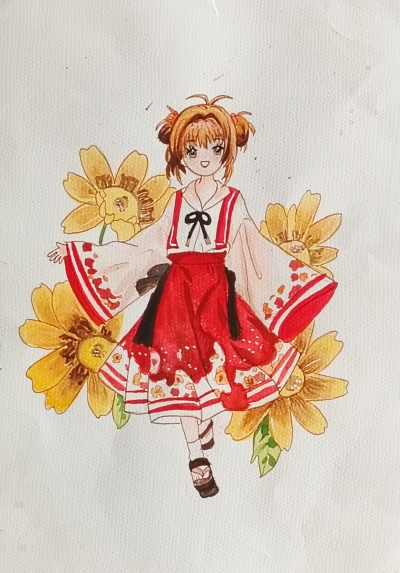 梅县程江镇程江小学庄婧丨绘画