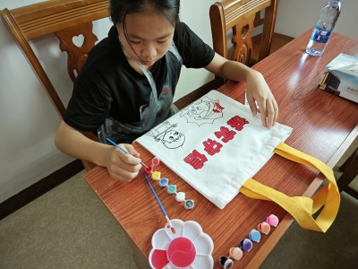 蕉岭县长潭镇社工站开展未成年人诚信宣传教育活动